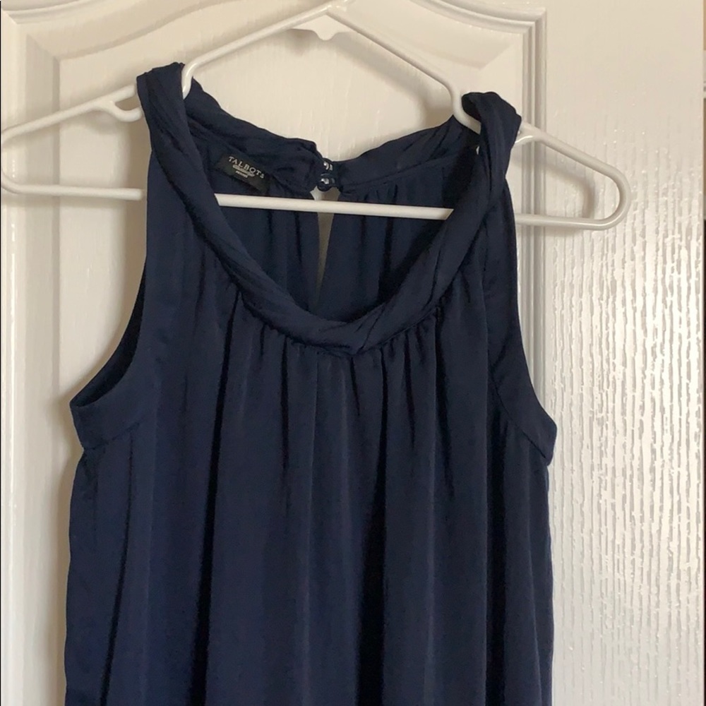 Navy blue dress
